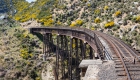 railway-track-of-taieri-gorge-tourist-railway-crosses-a-steel-trestle-bridge-across-a-ravine-on-its-journey-up-the-valley