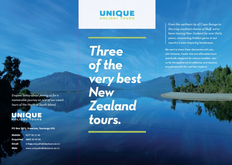 UHT NZ Tour Brochure
